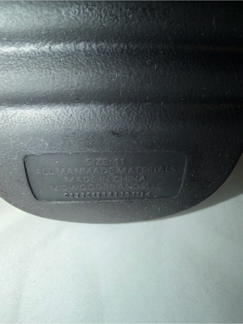 Men's Black Slip-On Comfort Slides